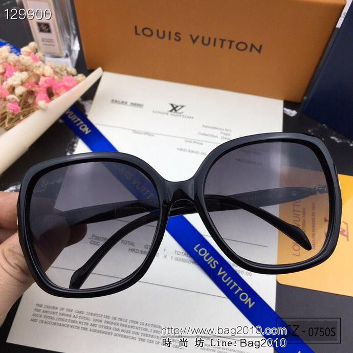 LV路易威登 新款太陽鏡 減輕強光負擔 遮擋有害光線防輻射 出行旅遊必備品 0750S   lly1611